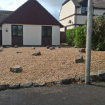 After clearing and landscaping Woolsery
