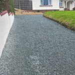 After driveway and landscaping Bideford Devon