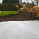 In-between driveway and landscaping Bideford In-between driveway and landscaping Bideford